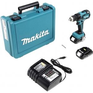 Дрель аккумуляторная 18 В,2х1.5Ач Li-ion MAKITA DDF459SYE