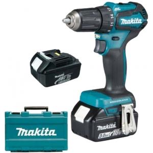 Дрель аккумуляторная 18 В,2х3 Ач Li-ion MAKITA DDF483RFE