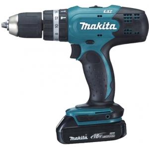 Аккумуляторная ударная дрель-шуруповерт 18 В, MAKITA, BHP453SHE