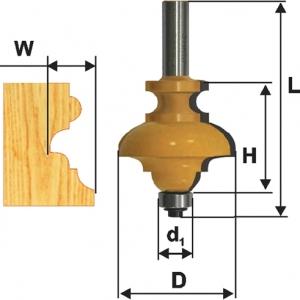 Фреза с подшипником 28.6х12.7х8х32х2Т, MAKITA, D-11477