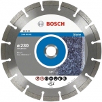 Диск алмазный отрезной Professional for Stone 230х22,2 мм, BOSCH, 2608602601