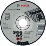 Отрезной круг Standard по нержавейке 125х1 мм, SfI прямой, BOSCH, 2608603171