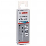 СПИРАЛЬНОЕ СВЕРЛО PointTeQ 3.4мм 10шт BOSCH 2608577202